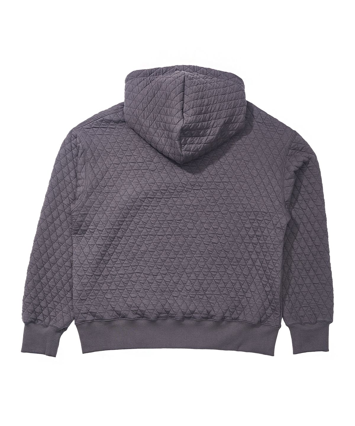어낫띵(A NOTHING) VINTAGE DIA-QUILTING HOODY (Charcoal)