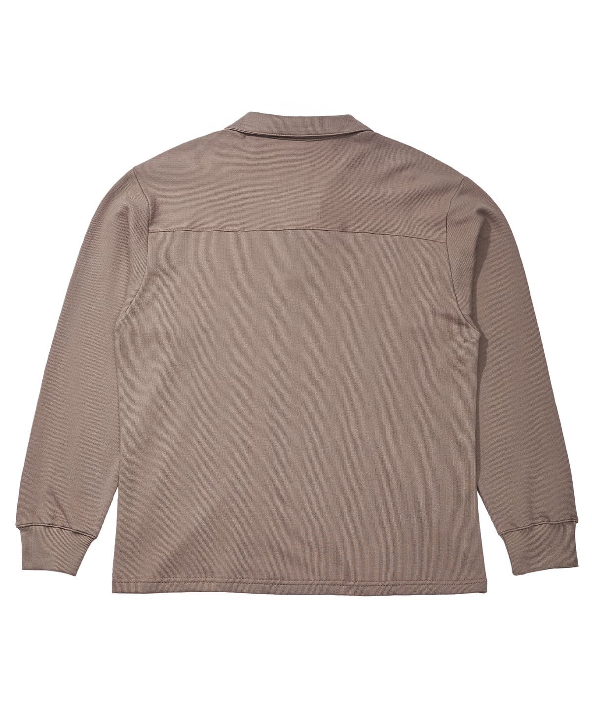 어낫띵(A NOTHING) MU-WI PIN-KNIT COLLAR-TEE (Beige)