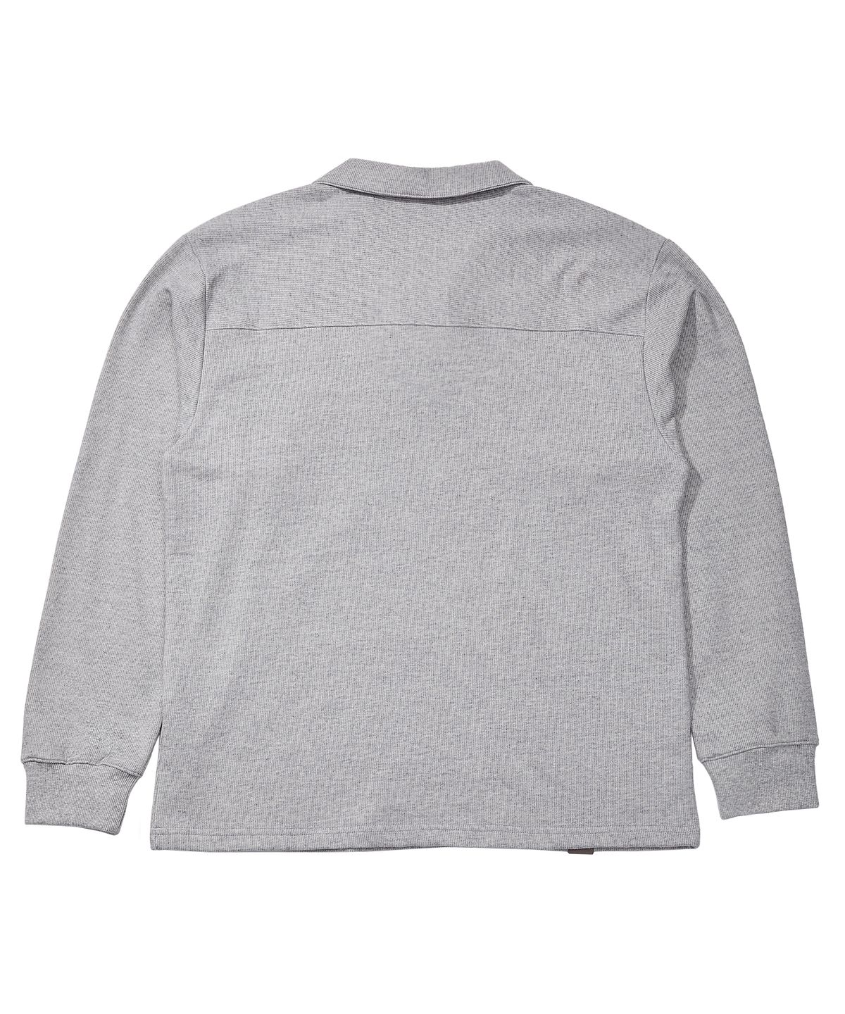어낫띵(A NOTHING) MU-WI PIN-KNIT COLLAR-TEE (Gray)