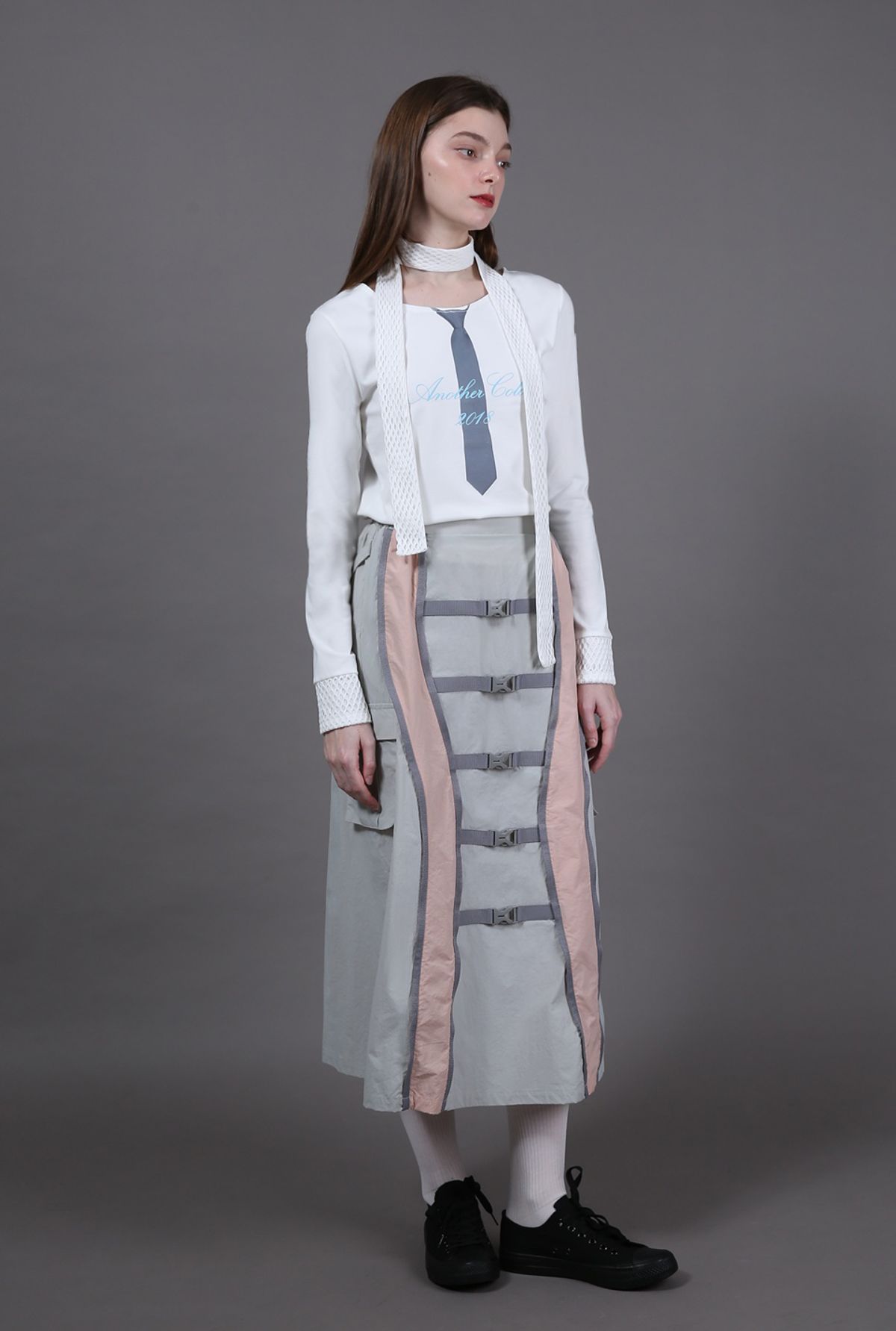 언어더컬러(ANOTHER COLOR) Trompe Lœil Tie Set