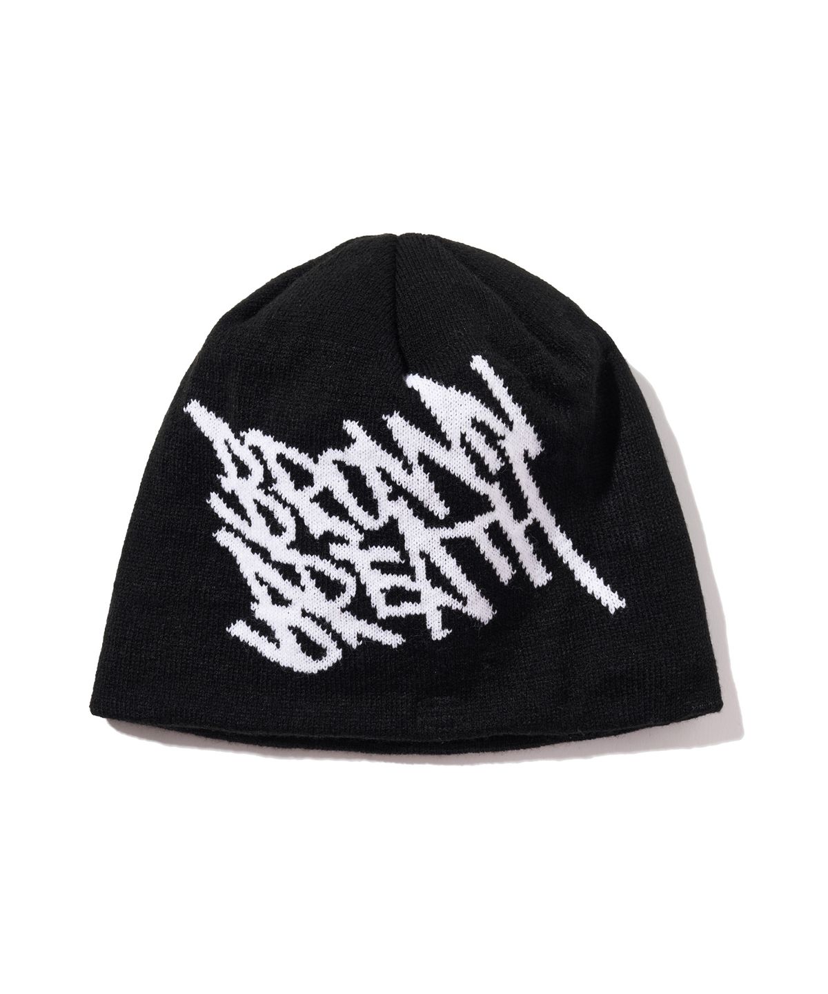 브라운브레스 키즈(BROWNBREATH KIDS) KIDS BIG TAG BEANIE - BLACK