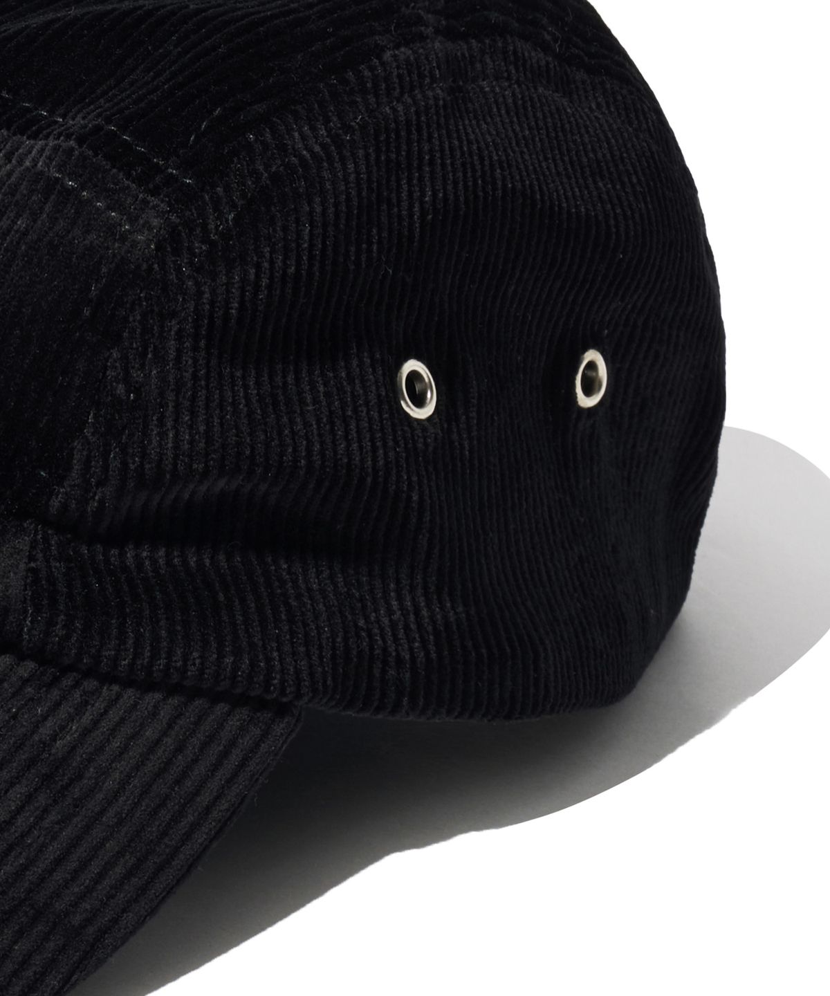 브라운브레스 키즈(BROWNBREATH KIDS) KIDS TAG CORDUROY CAMP CAP - BLACK