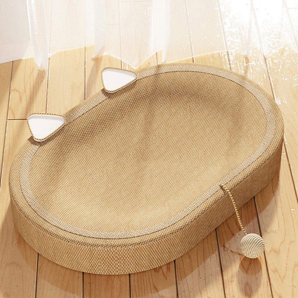 개과천선(GAEKWACHEONSUN) 어몽드 리샌디 고양이 스크래쳐 침대 방석