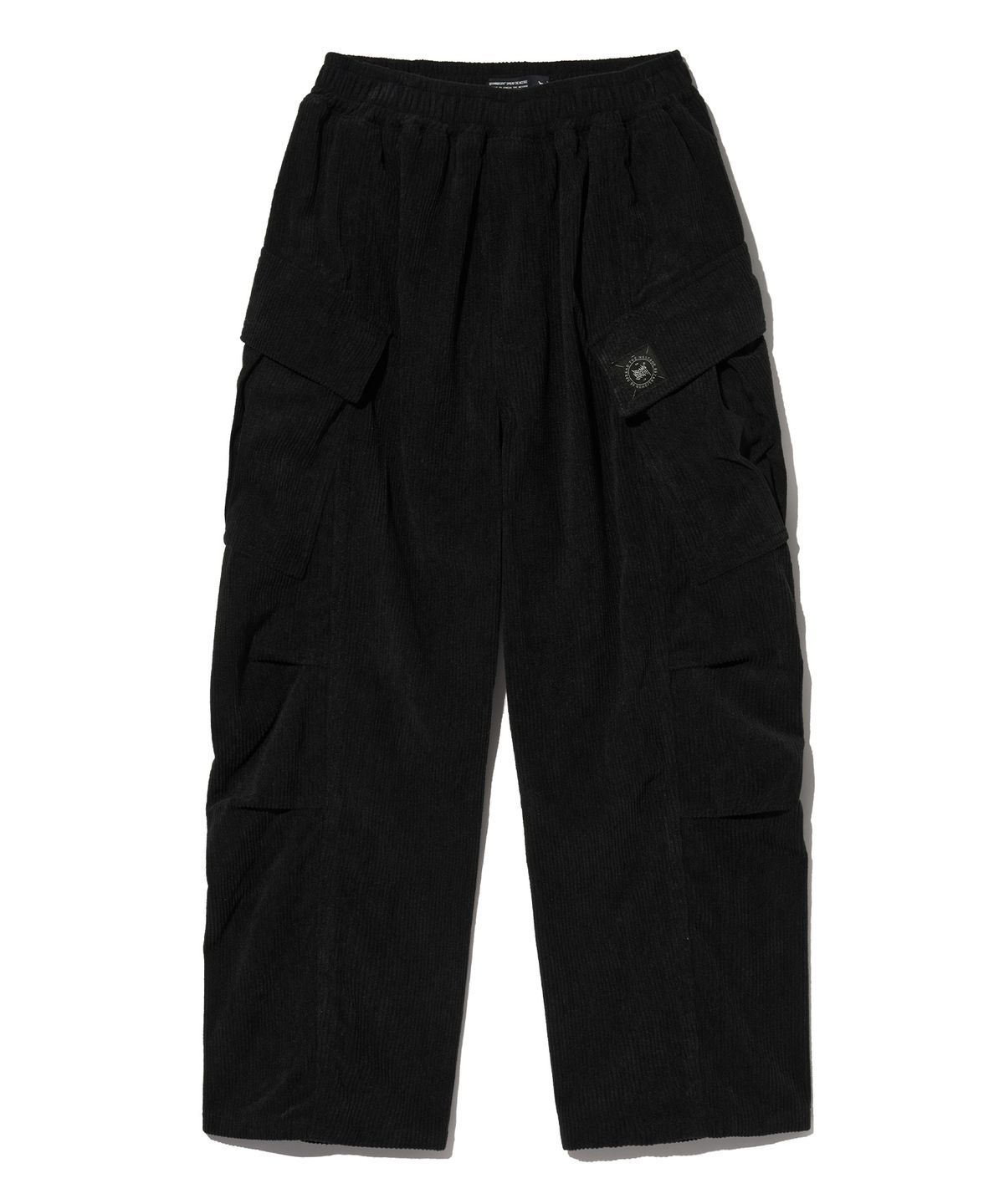 브라운브레스 키즈(BROWNBREATH KIDS) KIDS TAG CORDUROY POCKET PANTS - BLACK