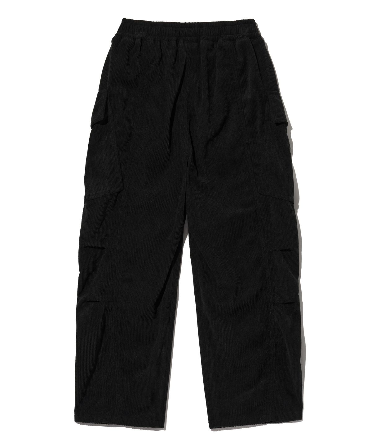 브라운브레스 키즈(BROWNBREATH KIDS) KIDS TAG CORDUROY POCKET PANTS - BLACK