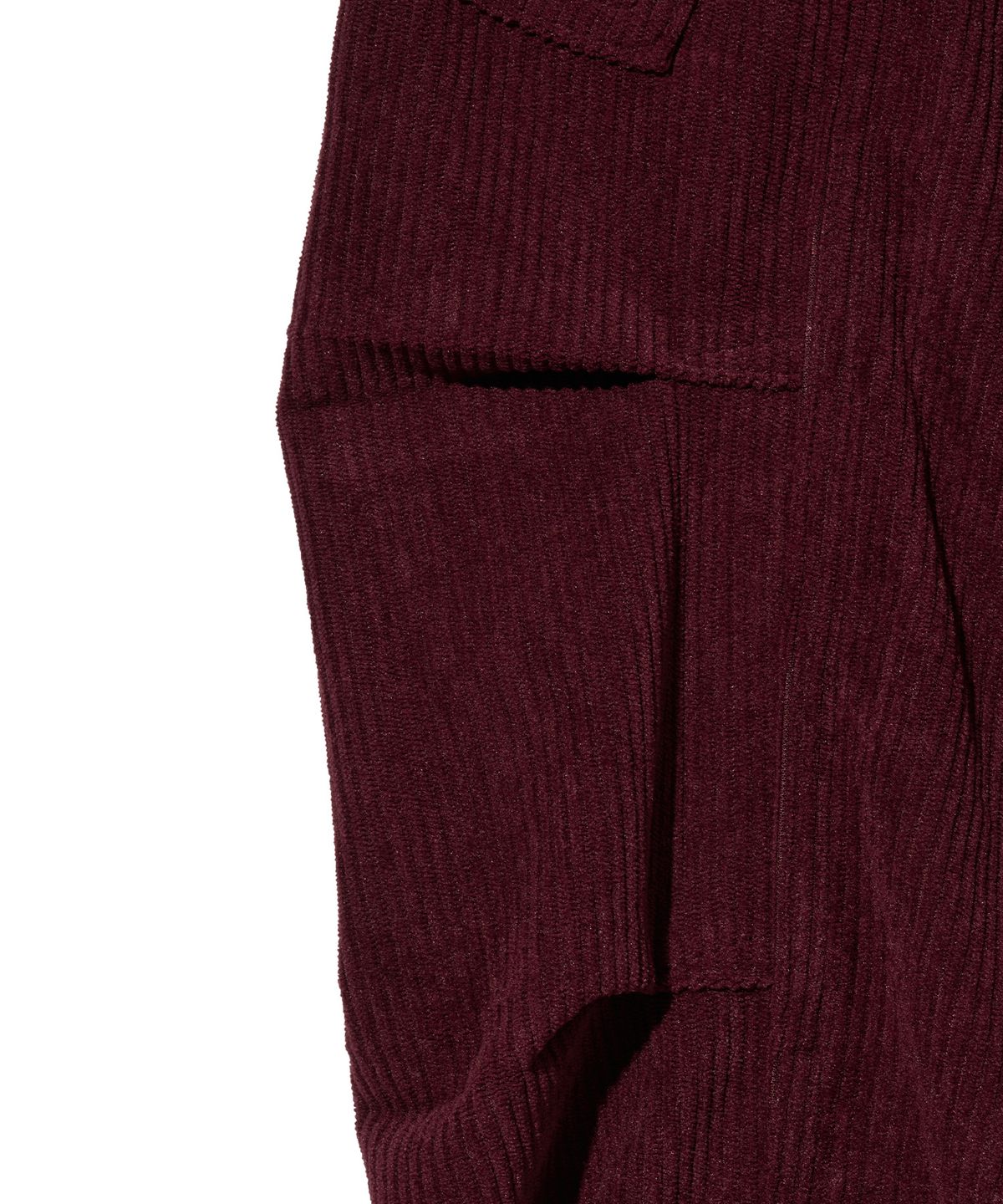 브라운브레스 키즈(BROWNBREATH KIDS) KIDS TAG CORDUROY POCKET PANTS - BURGUNDY