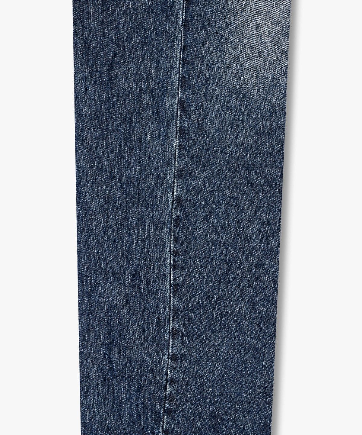 아르마니 익스체인지(ARMANI EXCHANGE) 여성 워시드 릴랙스트 핏 데님 팬츠_블루 A424340504