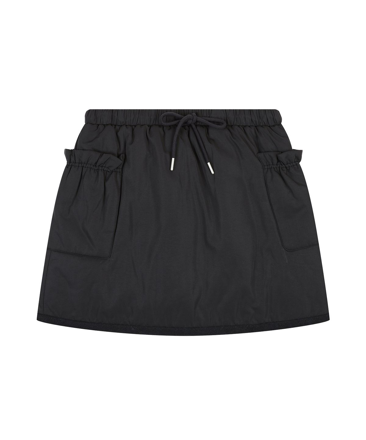 델리센트(DELICCENT) 패딩 미니 스커트 [CHARCOAL]
