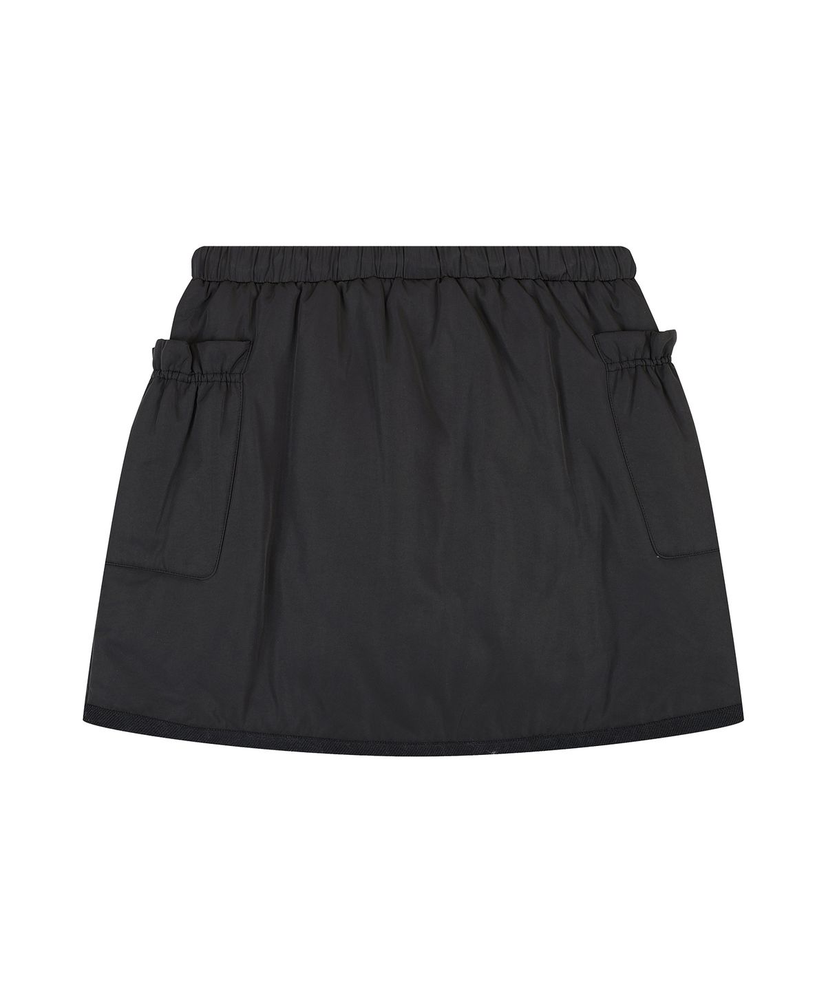 델리센트(DELICCENT) 패딩 미니 스커트 [CHARCOAL]