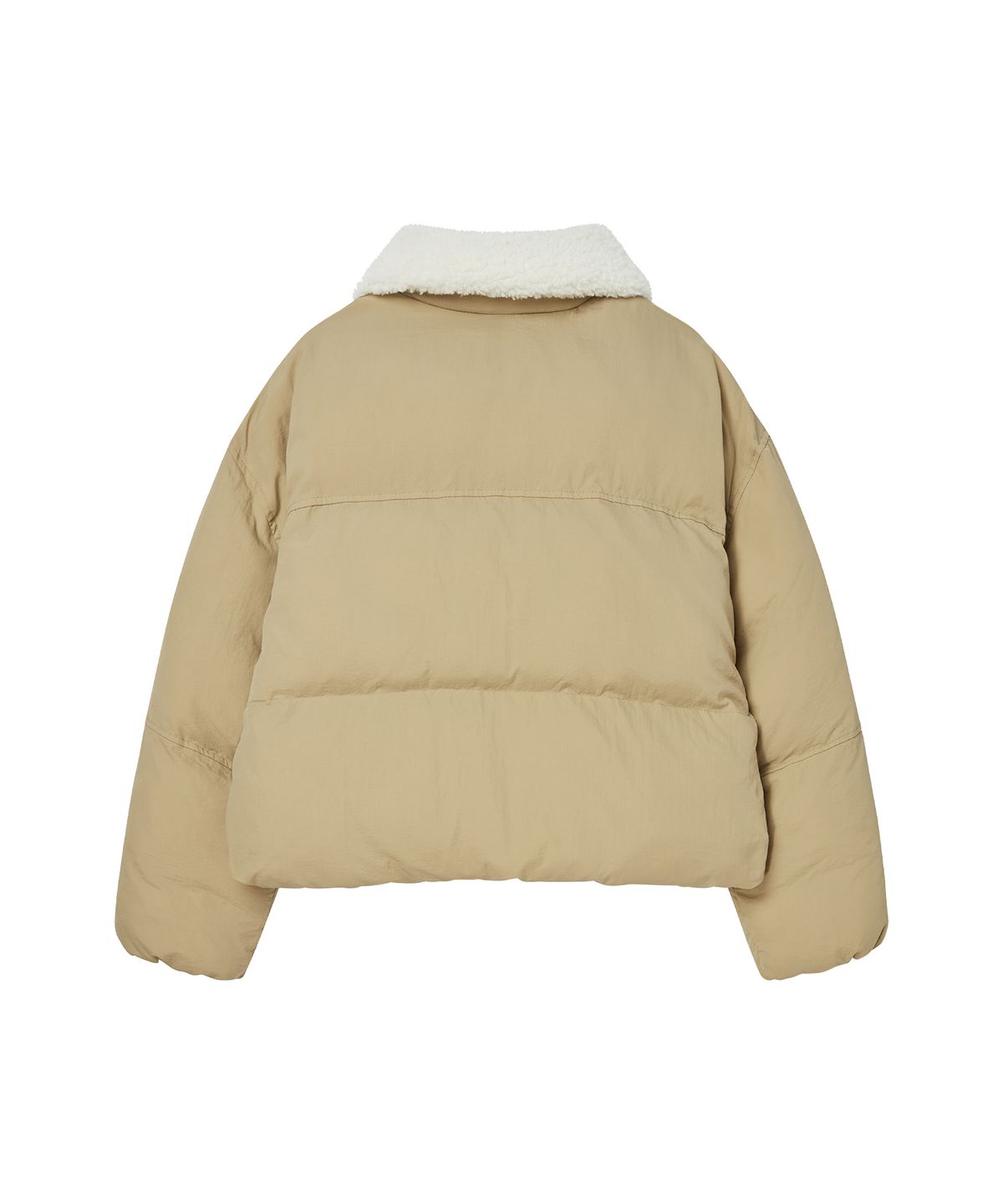 델리센트(DELICCENT) 시어링 퍼카라 푸퍼 [BEIGE]