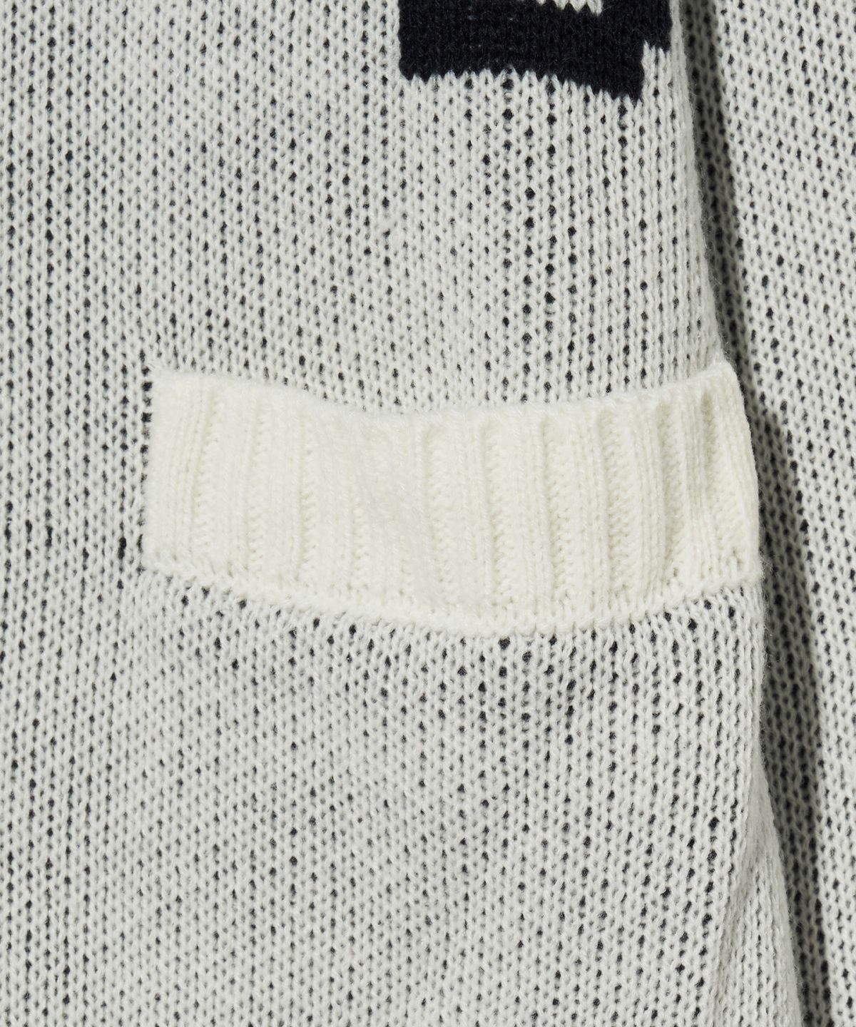 브라운브레스 키즈(BROWNBREATH KIDS) KIDS BB KNIT ZIP UP - IVORY