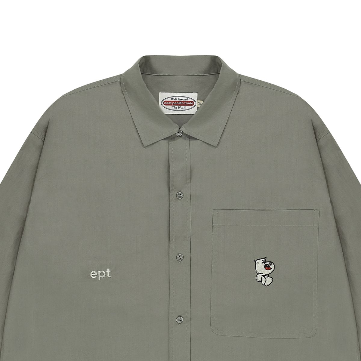 이피티(EPT) HECTOR BIG POCKET SHIRT (KHAKI BEIGE)