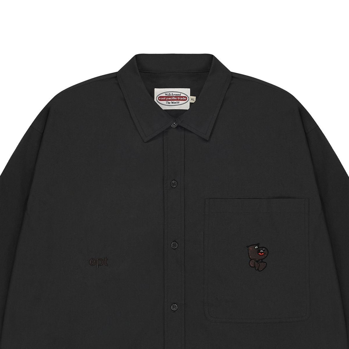 이피티(EPT) HECTOR BIG POCKET SHIRT (CHARCOAL)