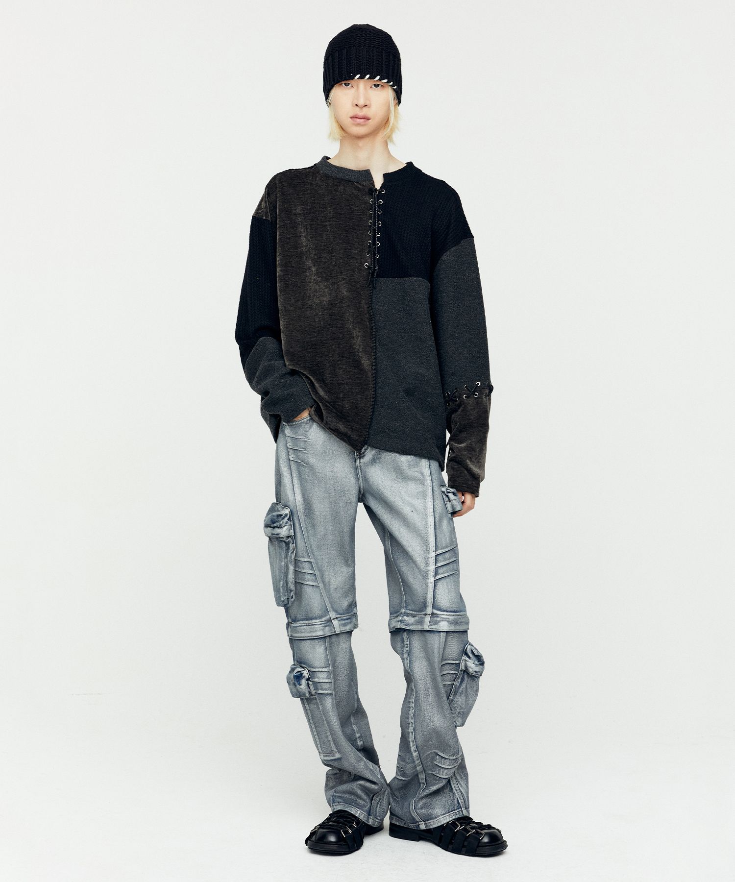 MUSINSA公式 | ANDERSSON BELL Milano Wool Beanie aaa419m(BLACK)