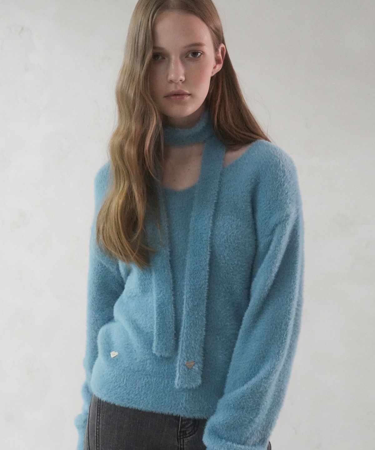 어반드레스(AVANDRESS) Lily Muffler Set Knit - 5COL