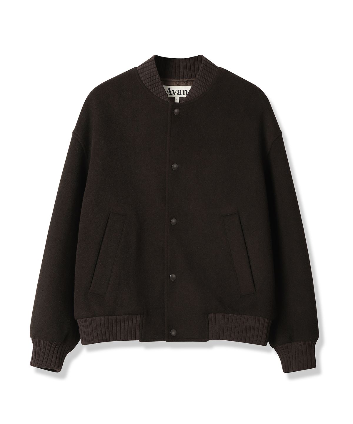 어반드레스(AVANDRESS) Aube Wool Handmade Blouson BROWN