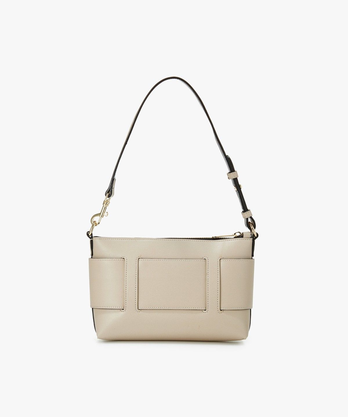 아르마니 익스체인지(ARMANI EXCHANGE) 여성 스퀘어 로고 벨트 숄더백_베이지 A424370510