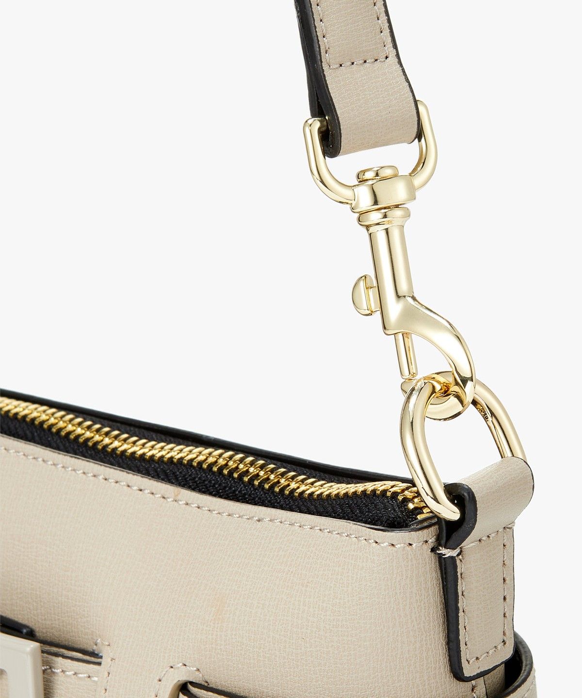 아르마니 익스체인지(ARMANI EXCHANGE) 여성 스퀘어 로고 벨트 숄더백_베이지 A424370510