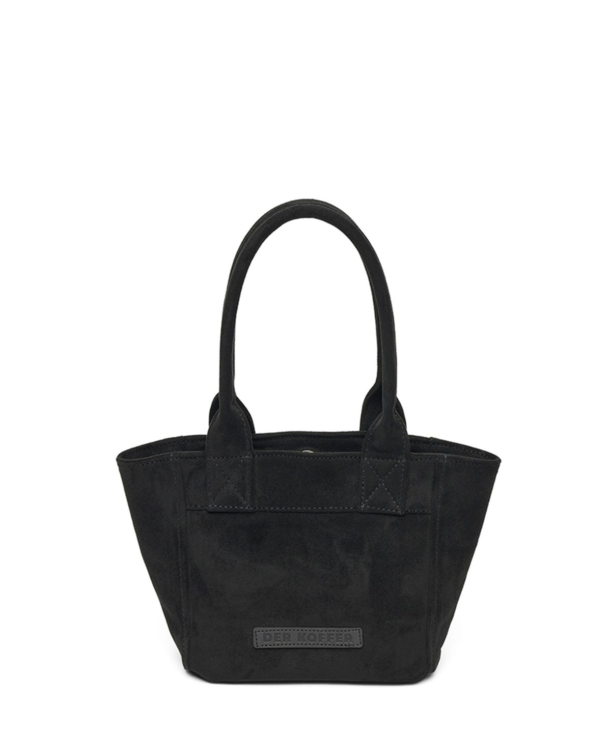 델코퍼(DER KOFFER) SHOPPER SUEDE [BLACK EDITION]-MINI