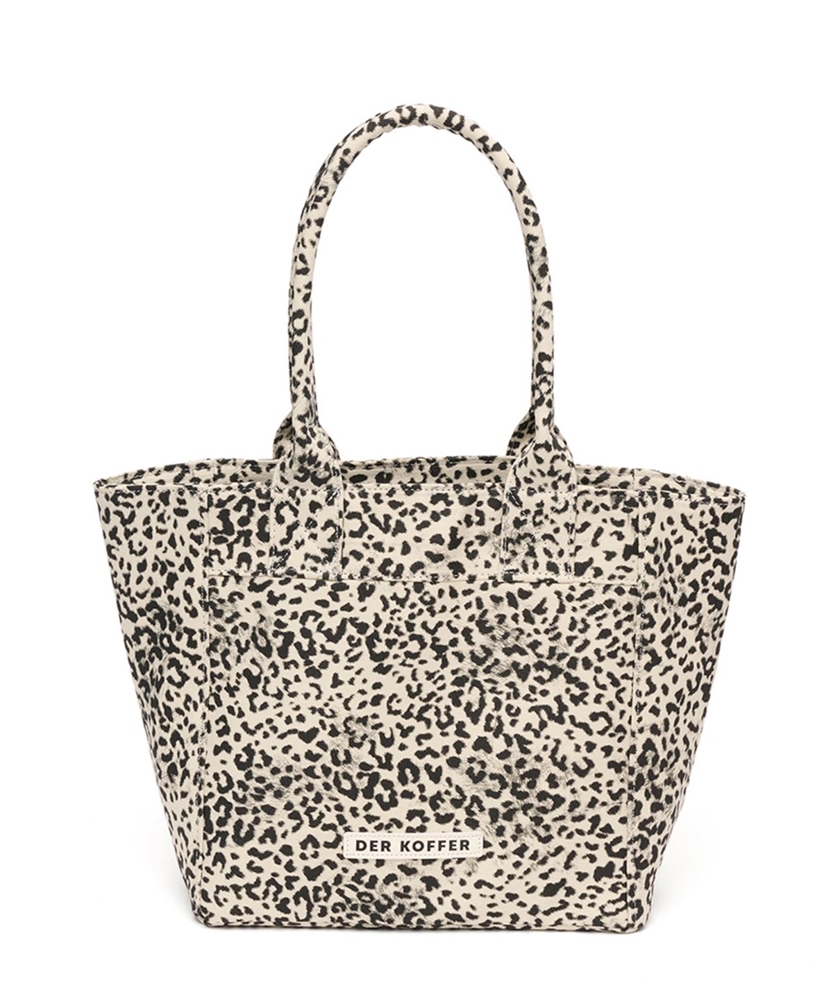 델코퍼(DER KOFFER) SHOPPER LEOPARD [IVORY]_MD