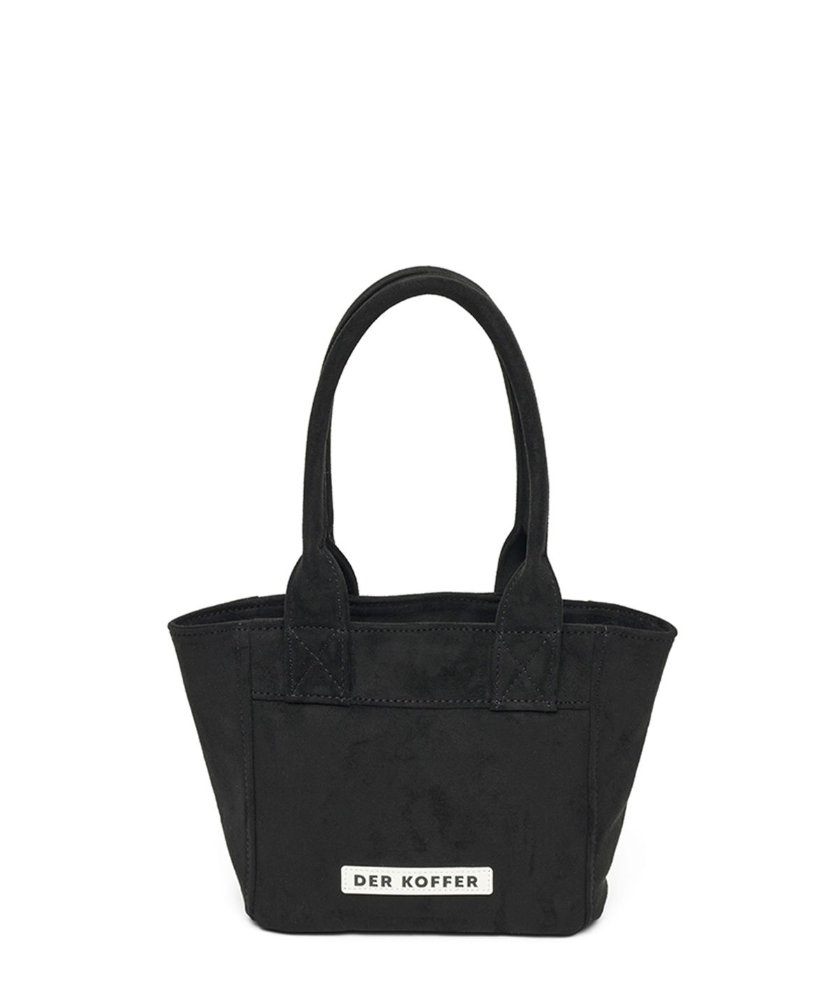 델코퍼(DER KOFFER) SHOPPER SUEDE [BLACK]_MINI