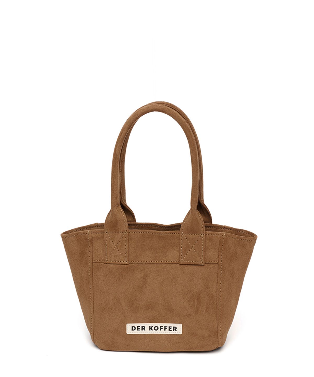 델코퍼(DER KOFFER) SHOPPER SUEDE [BROWN]_MINI