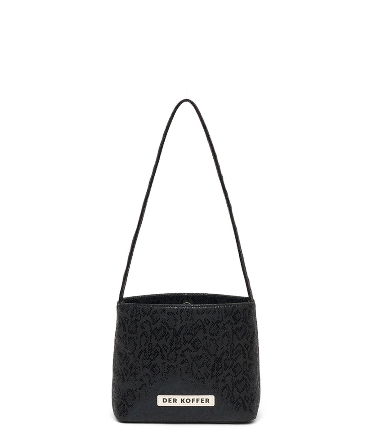 델코퍼(DER KOFFER) CANDY PYTHON FOIL [BLACK]