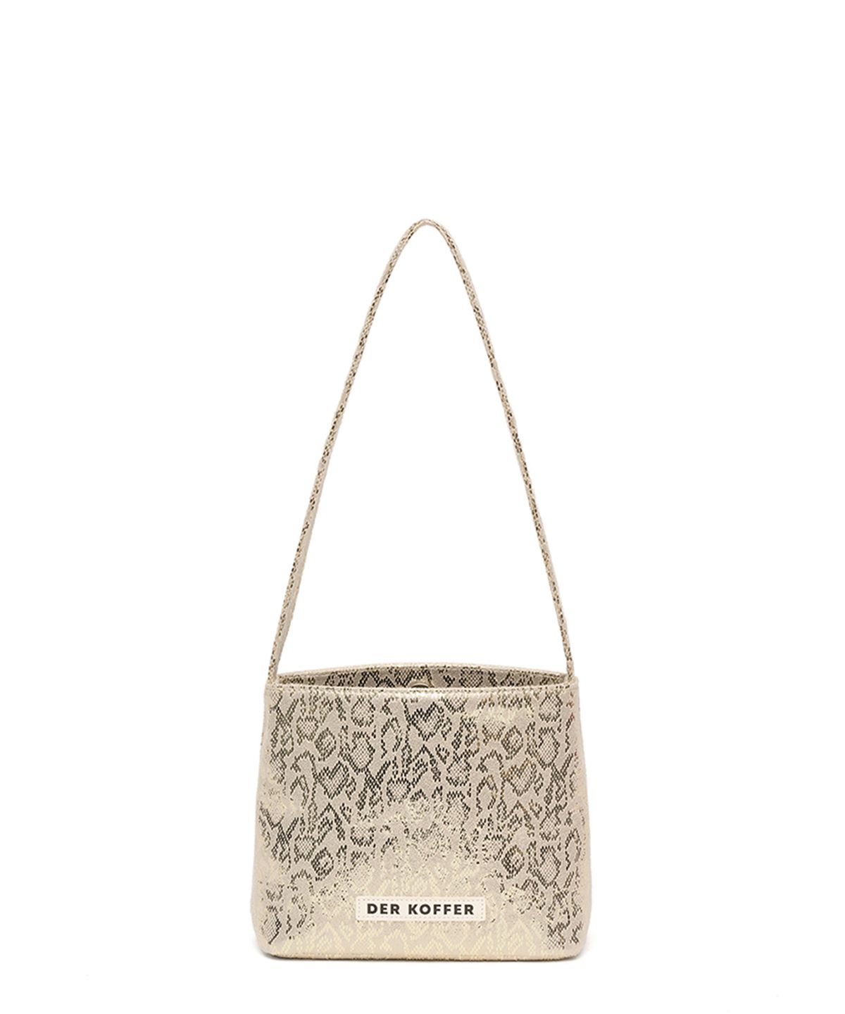 델코퍼(DER KOFFER) CANDY PYTHON FOIL [GOLD]