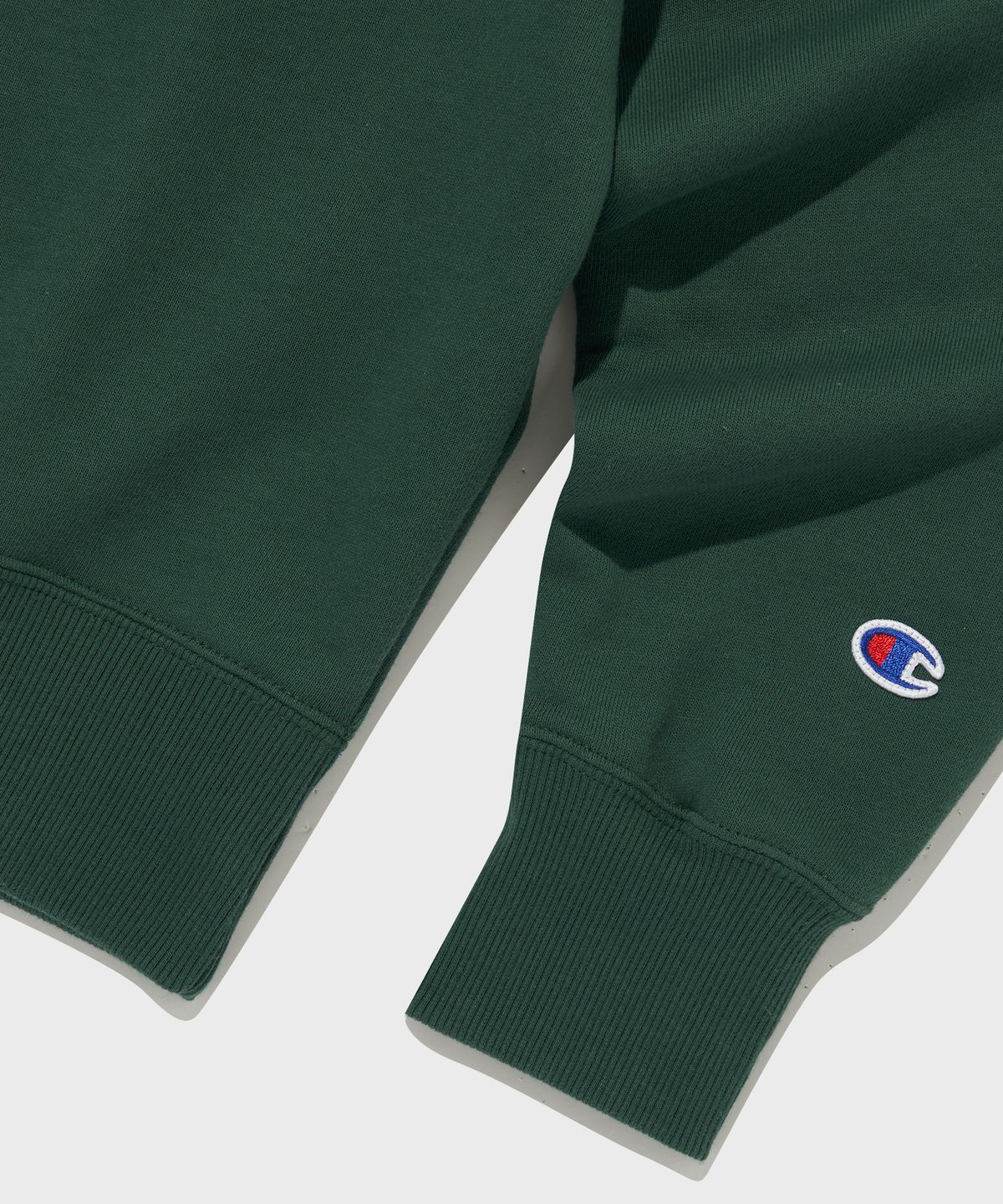 챔피온(CHAMPION) C로고 크루넥 스웨트셔츠 Dark Green