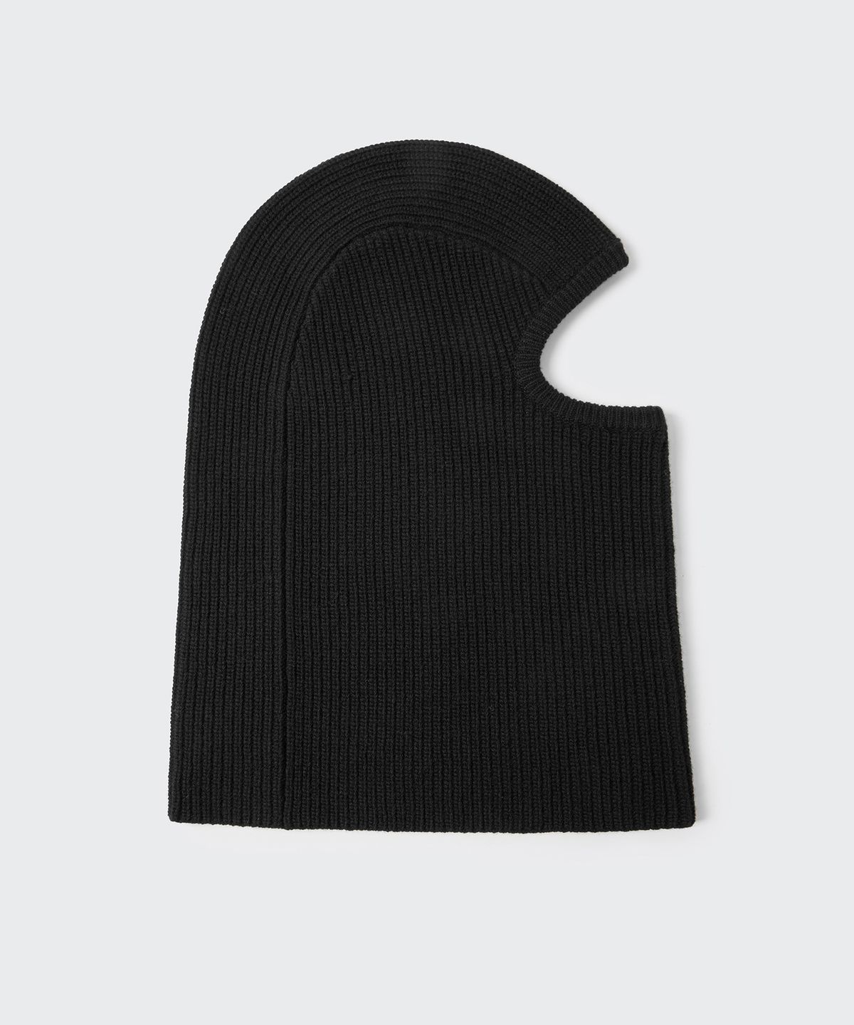 무신사 스탠다드(MUSINSA STANDARD) 램스울 풀 페이스 니트 바라클라바 [블랙]
