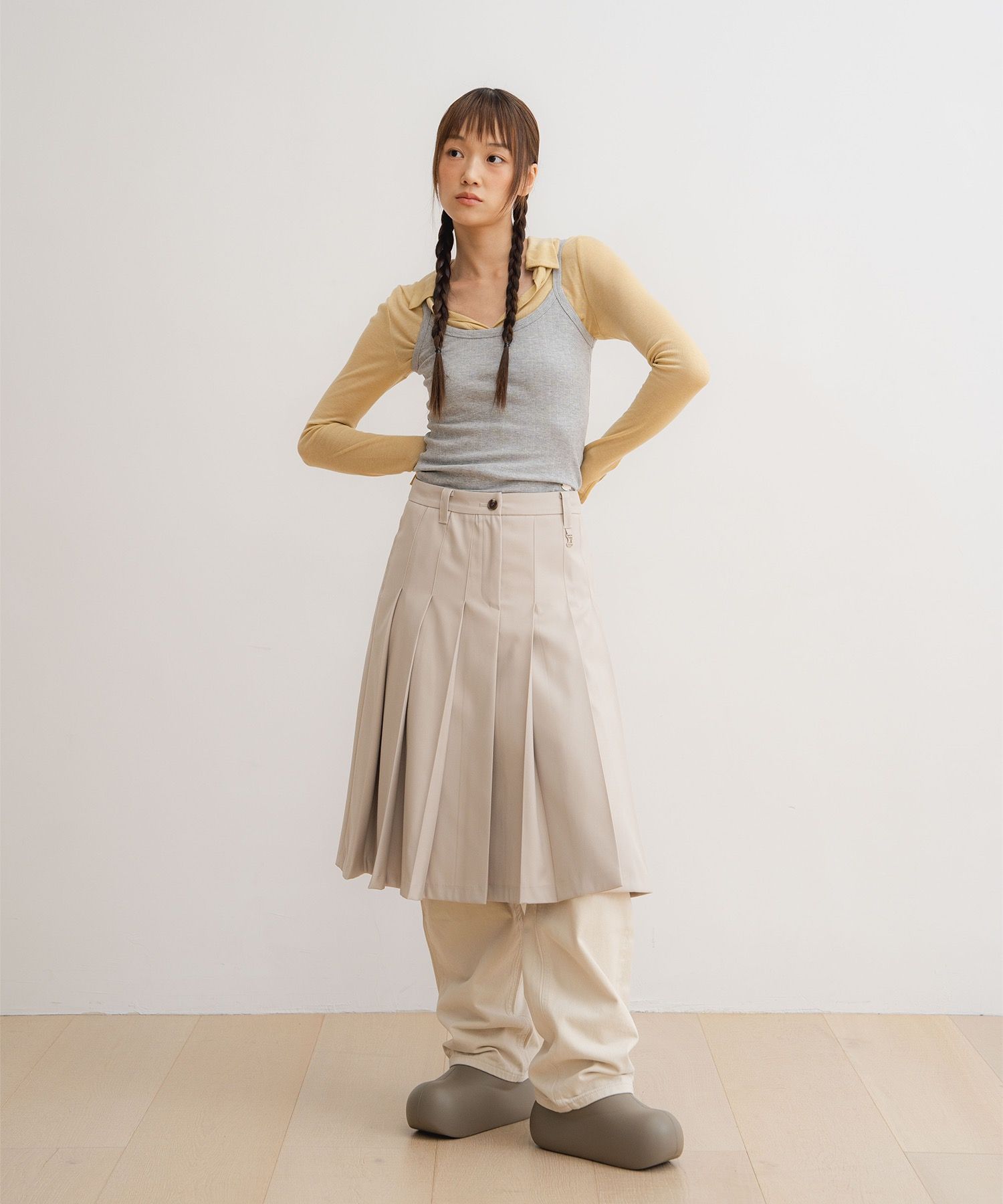 [TAW&TOW]★ZEROVITY MURFF★Mud khaki★レインブーツ MUSINSA | TAW&TOE Zerovity Murff Mud Khaki + Black Rose GWP