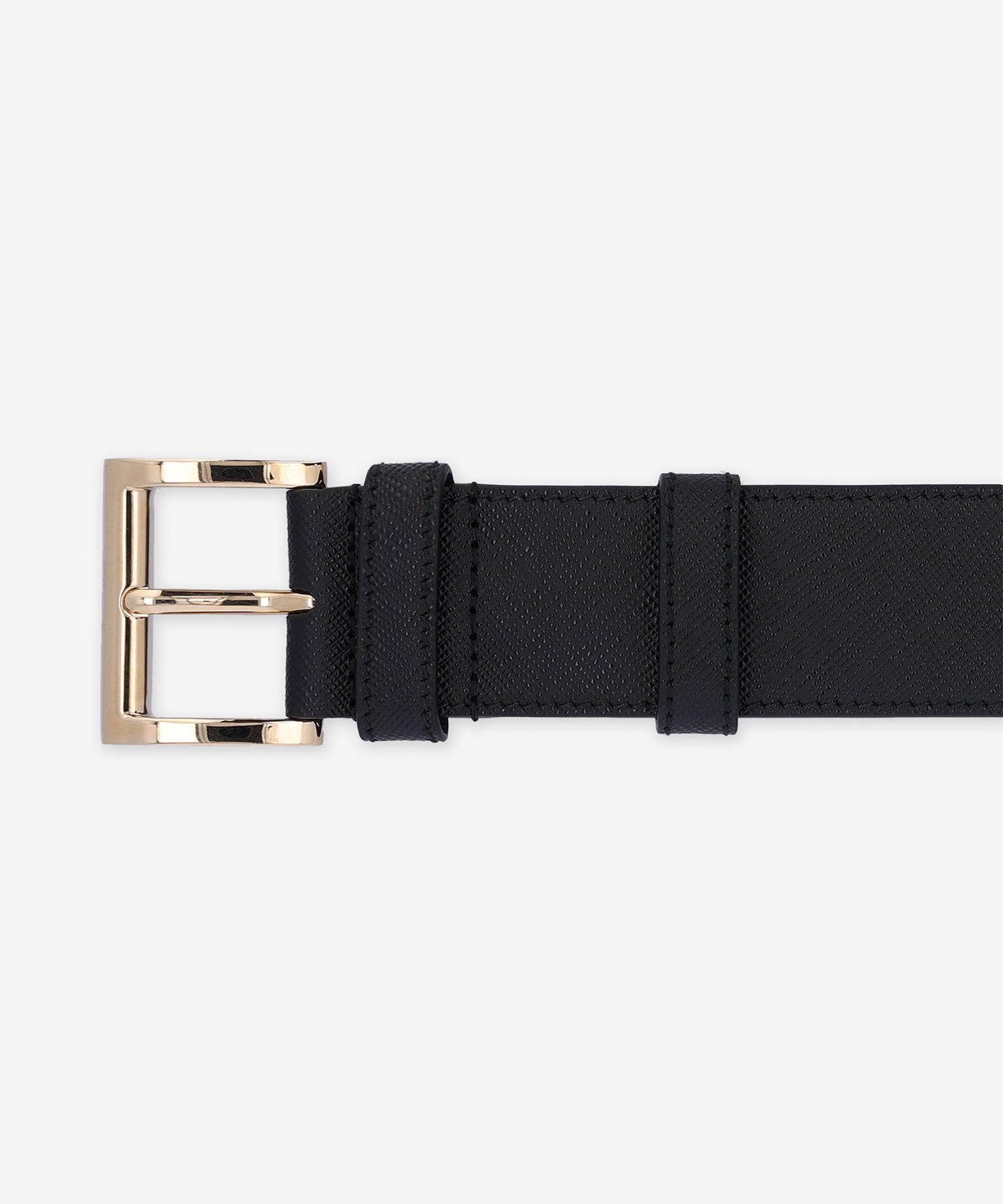 ★PRADA★ Triangle Logo Saffiano Belt Black 1CC545053F0002 1 23855902_54182363_600.jpg