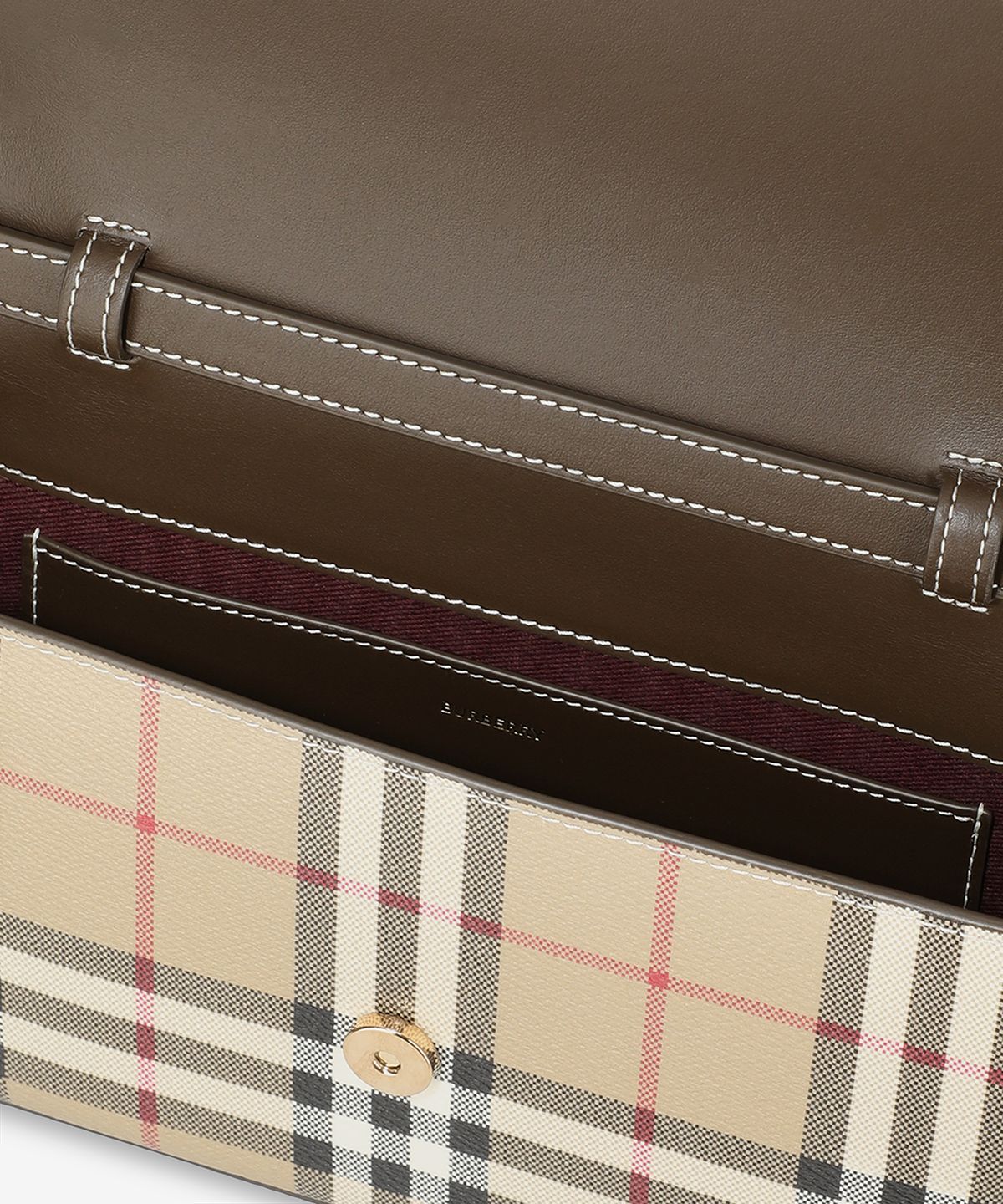 버버리(BURBERRY) 햄프셔 크로스백 - 아카이브 베이지:밀리터리 / 8097523