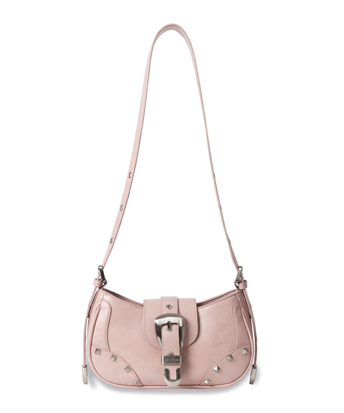 어반드레스(AVANDRESS) Buckle Stud Bag - 2COL