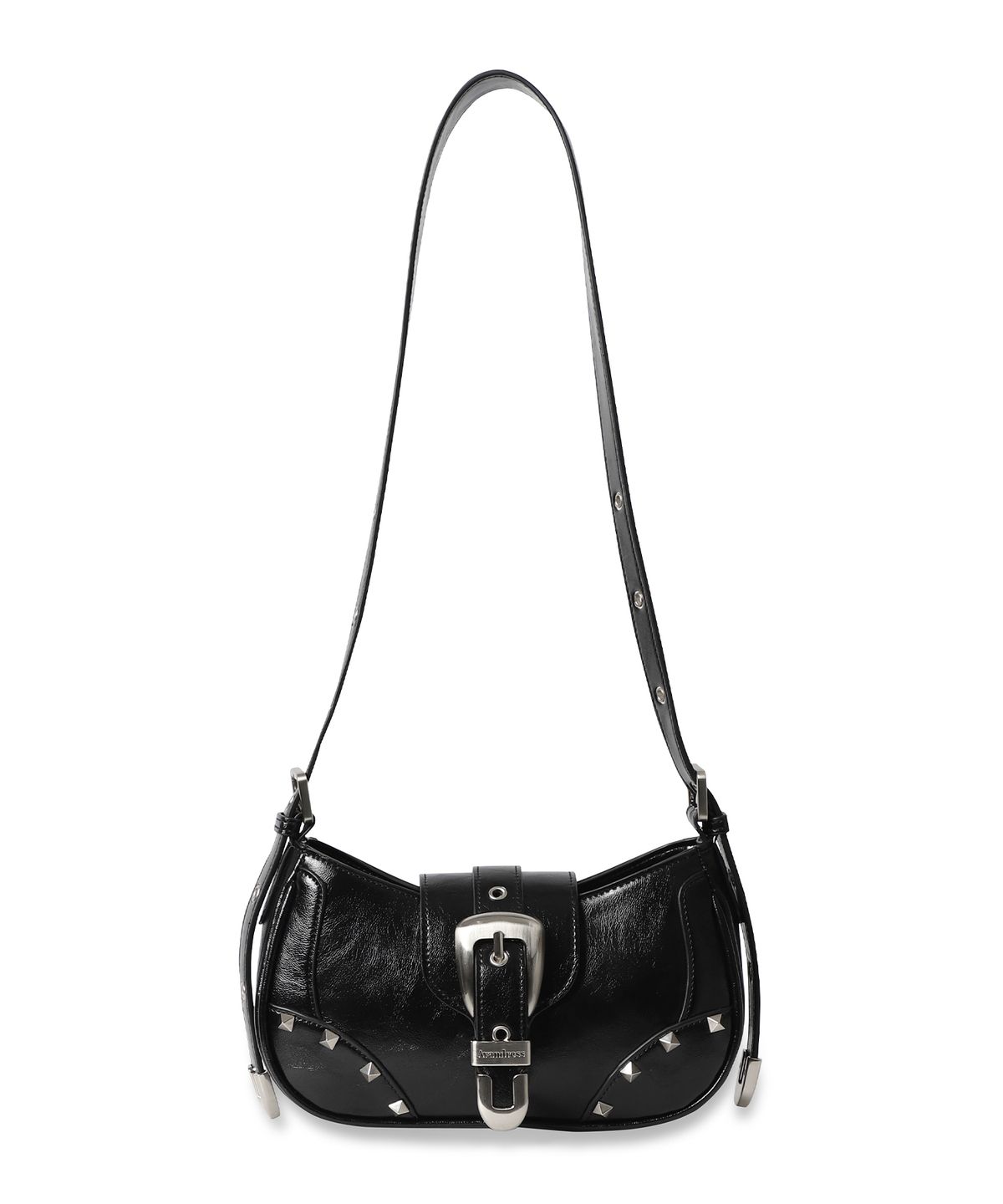 어반드레스(AVANDRESS) Buckle Stud Bag - 2COL