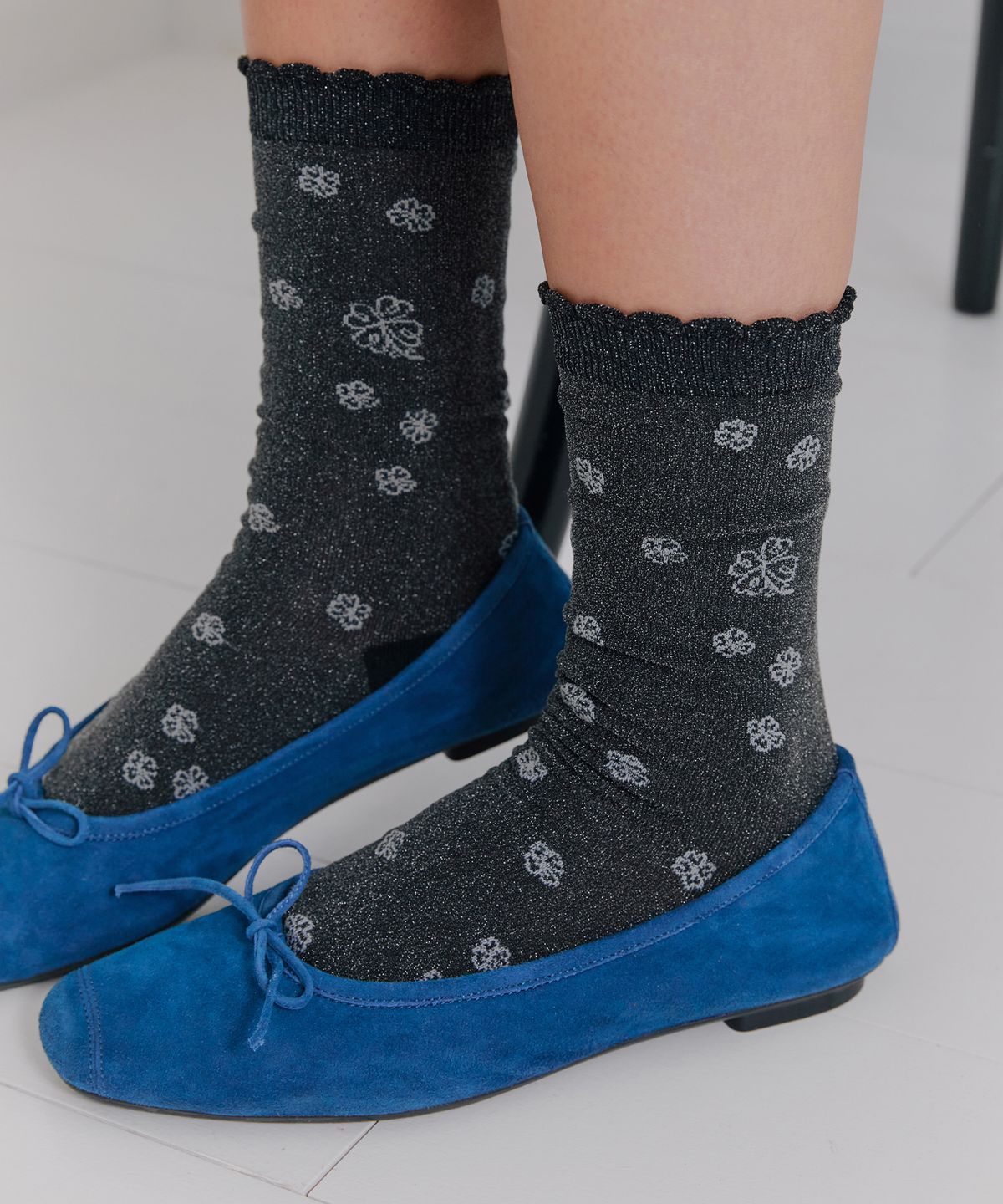 삭스어필(SOCKS APPEAL) RIBBON GIRL black special SET
