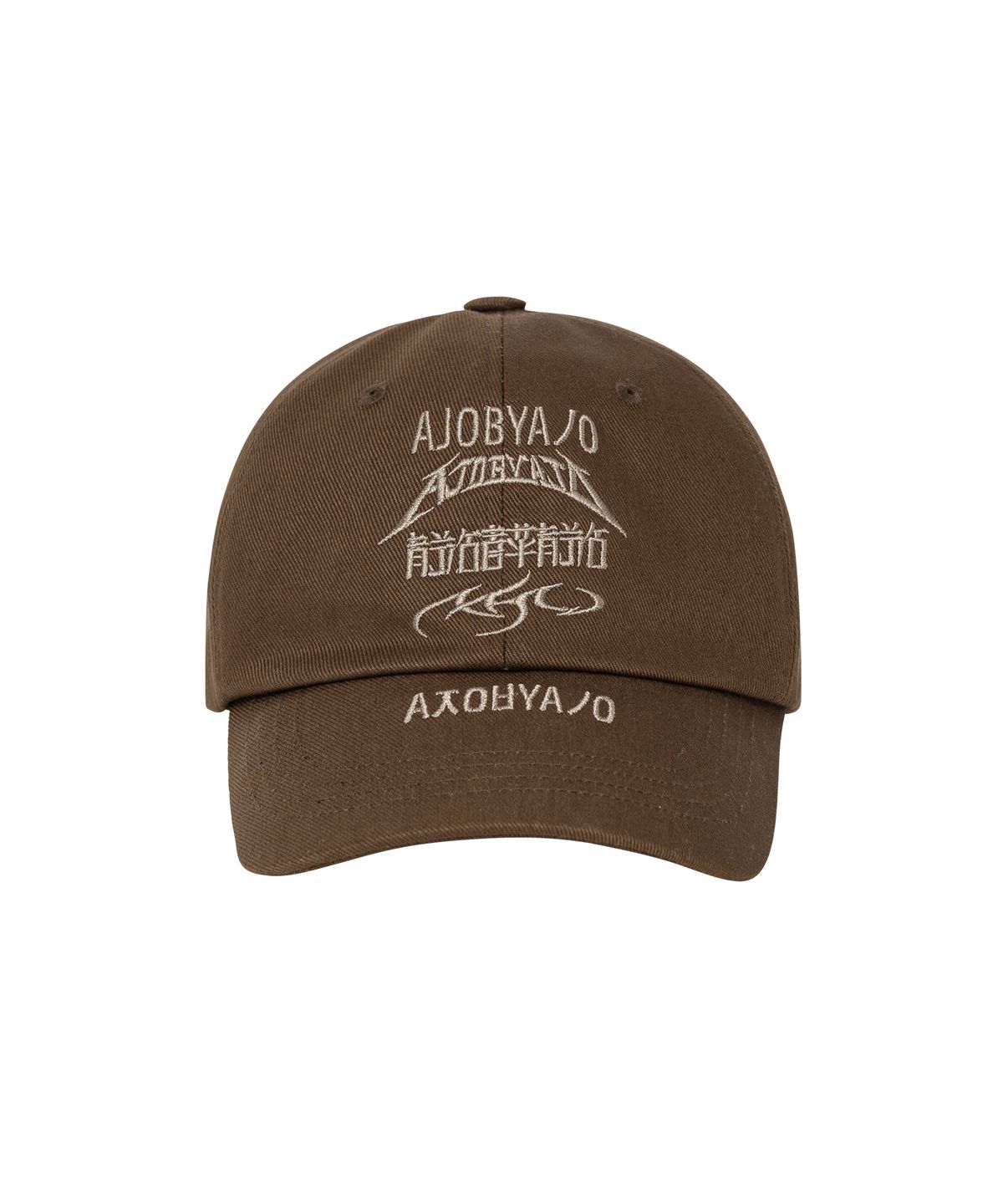 아조바이아조(AJOBYAJO) [PBA] Total Logo Cap [BROWN]