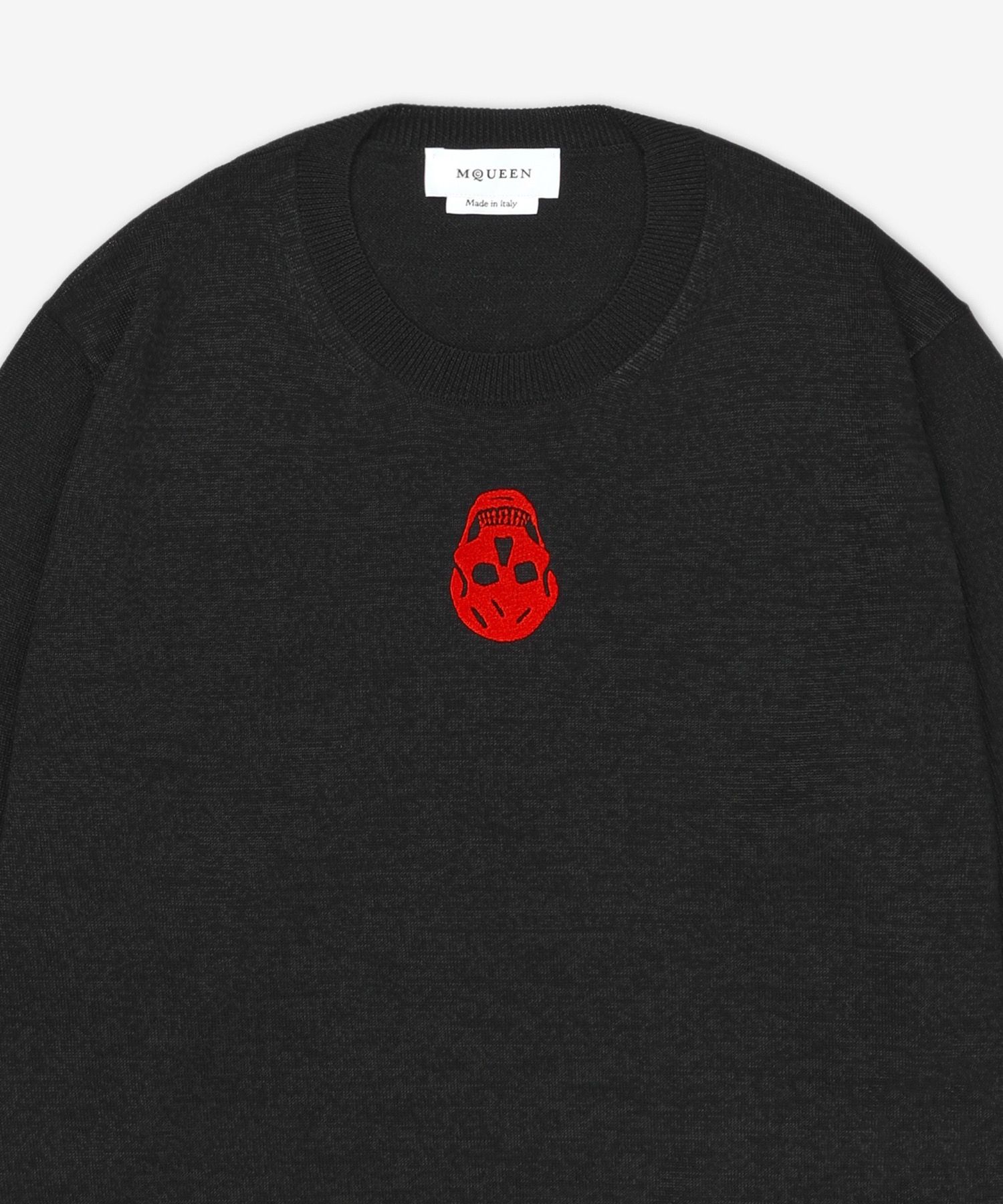 ★alexander mcqueen★ Skull Print Man to Man Black 807302Q1B MUSINSA | ALEXANDER McQUEEN Skull Print Man to Man - Black