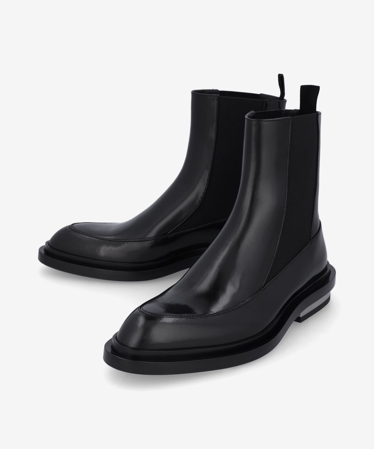 질 샌더(JIL SANDER) 앵클 부츠 - 블랙 / J15WU0082P7032001