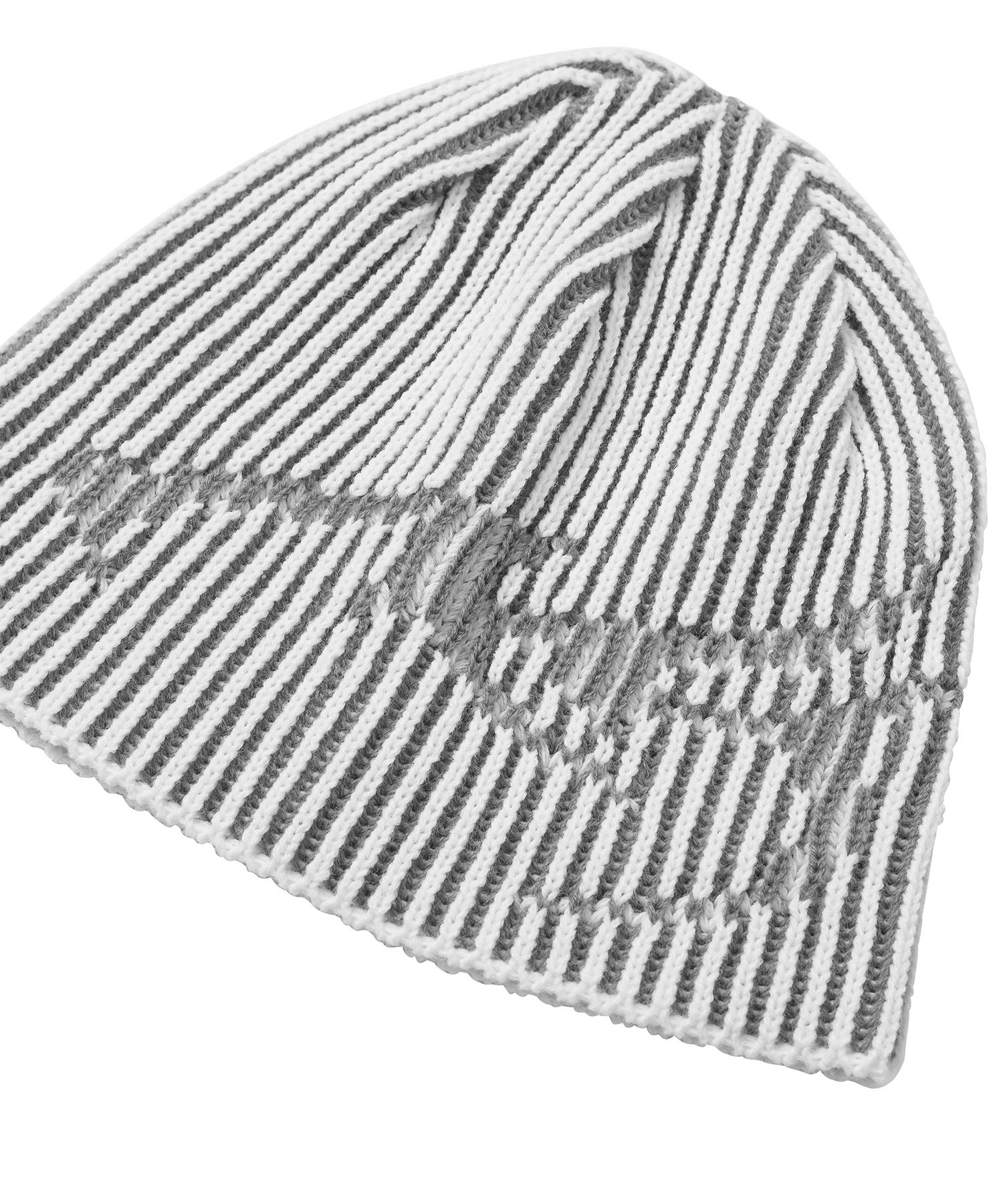 【AJO AJOBYAJO】24FW★ [PBA] Tribal AJO Two Tone Beanie PBA] Tribal AJO Two Tone Beanie [BEIGE] - AJOBYAJO