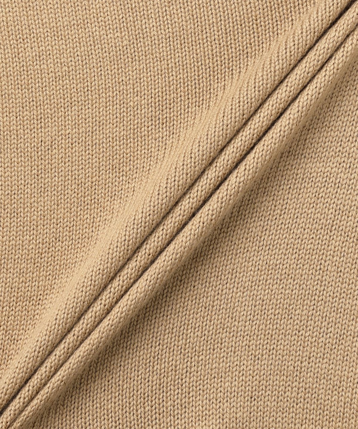 메종 키츠네(MAISON KITSUNE) 볼드 폭스 헤드 엠브로이드 니트 - 베이지 / NM00812KT1112P245