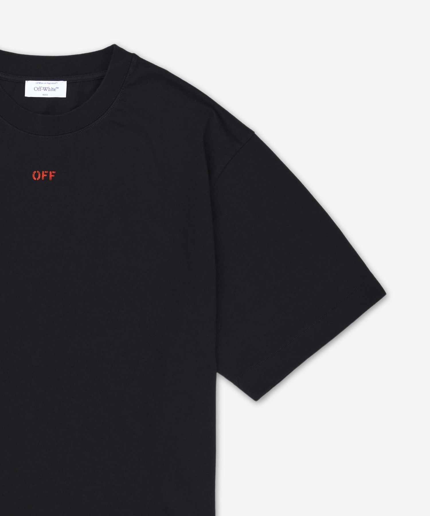 ★Off-White★ Stamp Skate Short Sleeve T-Shirt White OMAA120 MUSINSA | Off White Stamp Skate Short Sleeve T-Shirt - Black