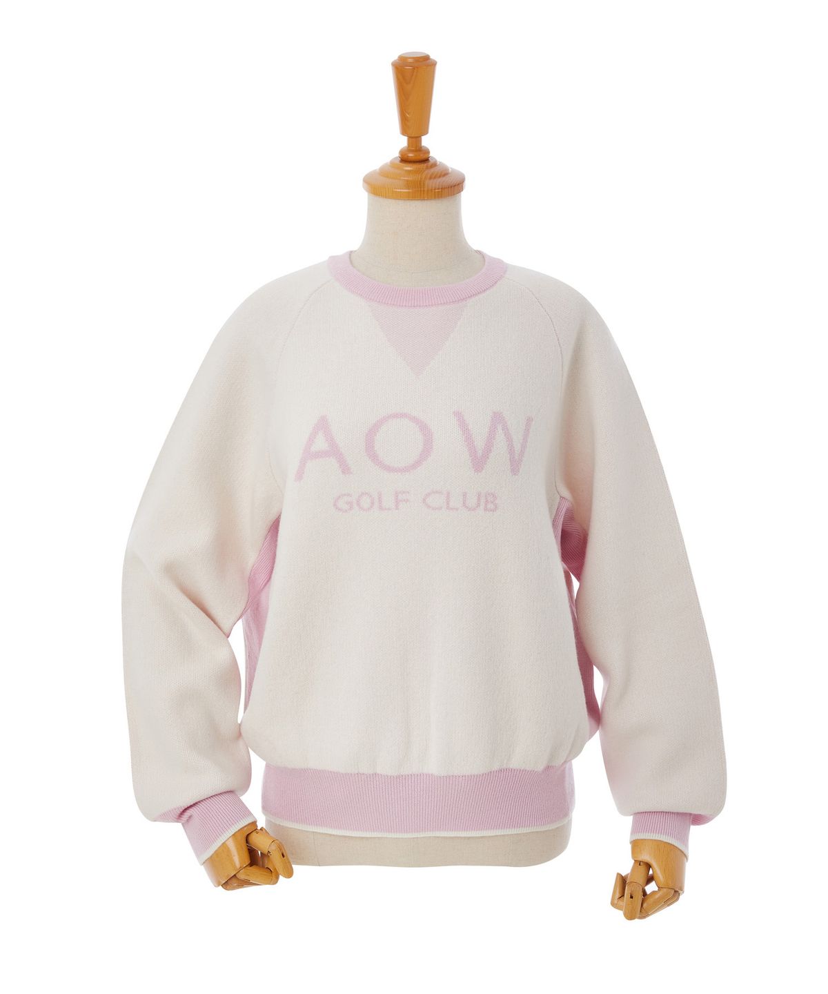 에이오더블유(AOW) CASHMERE LOGO M TO M KNIT