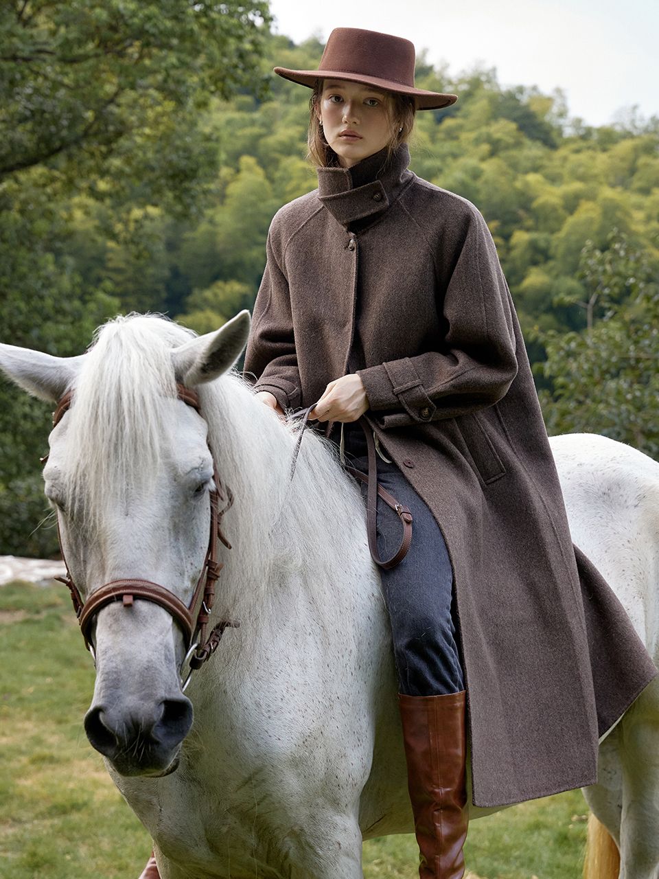 【LENINA】BARRIEウールバルマカーンハンドメイドコート2カラー MUSINSA公式 | LENINA BARRIE wool balmacaan handmade coat_2colors