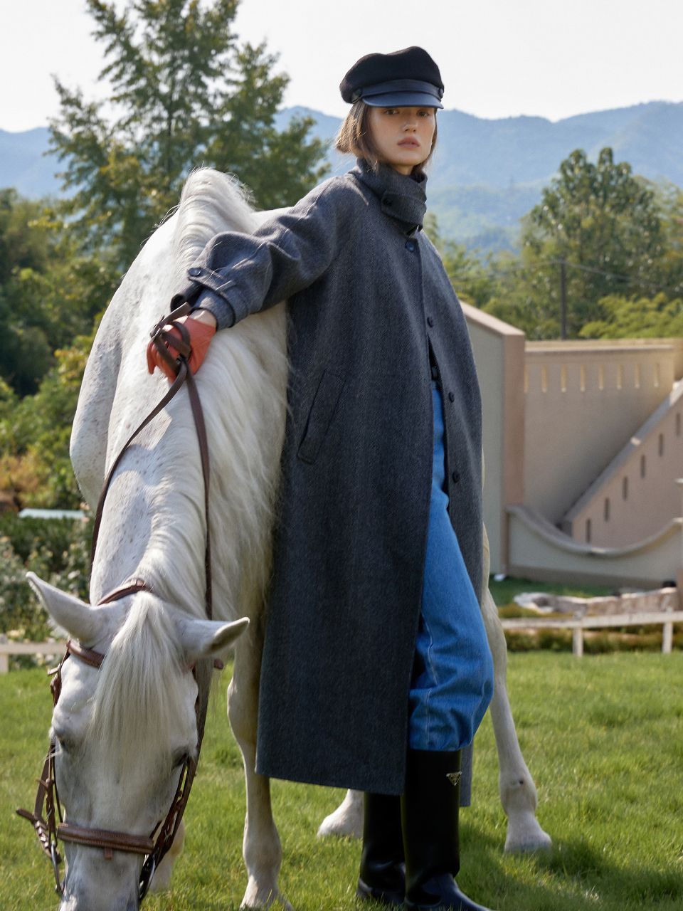 Lenina ♥ BARRIE wool balmacaan handmade coat/追跡付 MUSINSA公式 | LENINA BARRIE wool balmacaan handmade coat_2colors