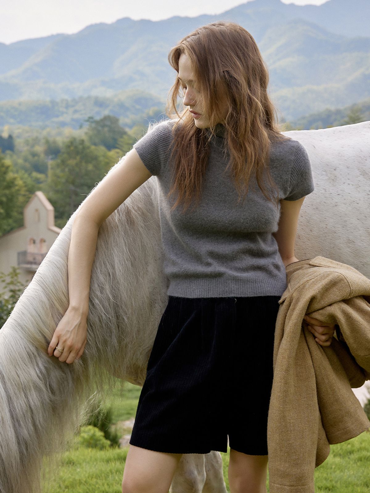 르니나(LENINA) TERRE cashwool pollar knit_3colors