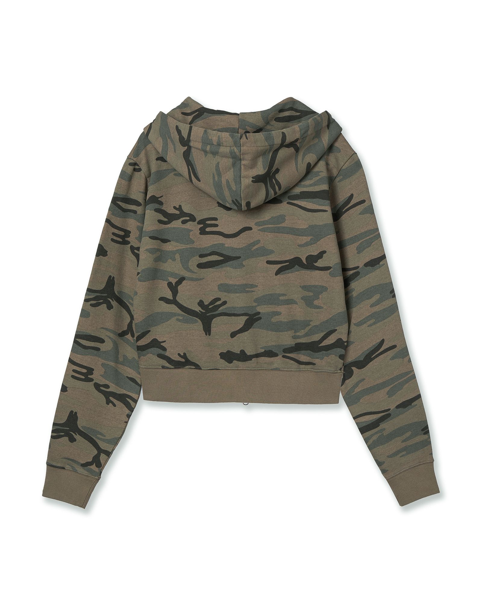 WEB LOGO CROP HOOD ZIP UP（パーカー）｜aeae
