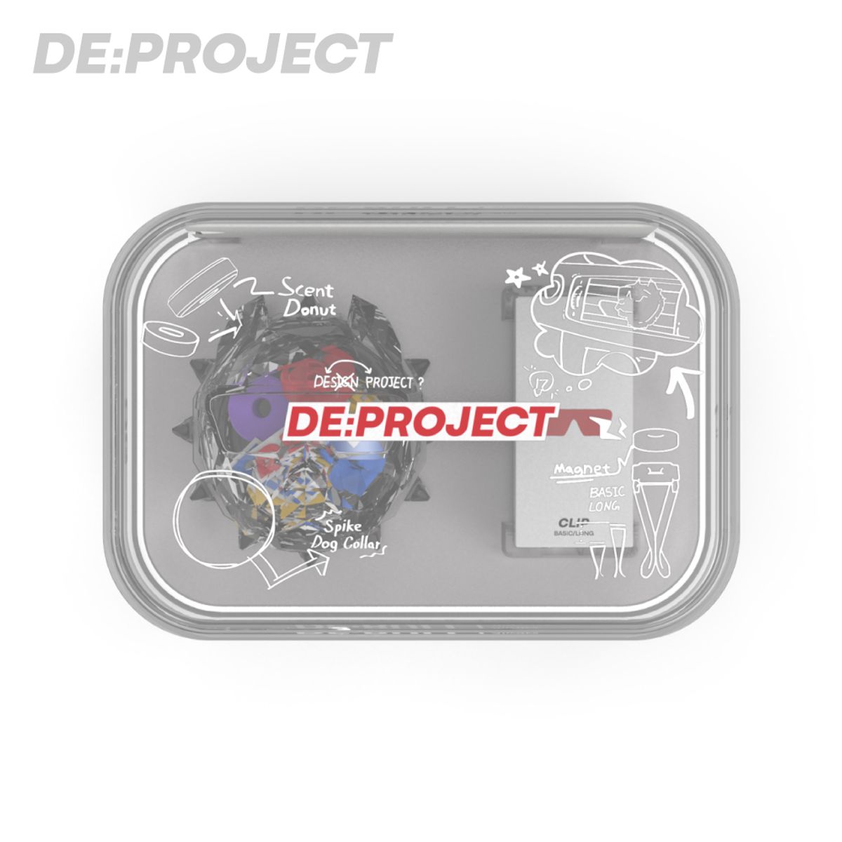 디프로젝트(DE:PROJECT) 네이키드 디불 고급 차량용 방향제 불독 자동차 디퓨저
