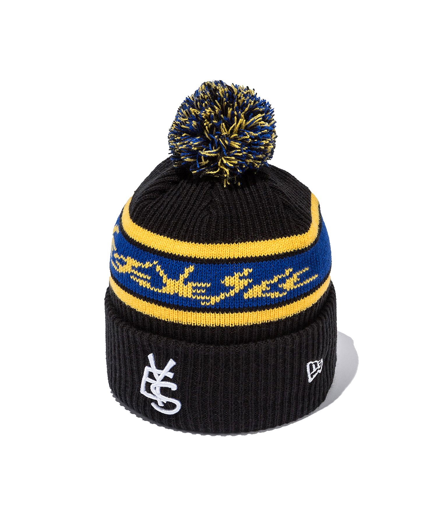 ◆YESEYESEE x Newera Y.E.S Jacquard Pompon Knit Beanie/2色◆ MUSINSA | YESEYESEE YESEYESEE x Newera Y.E.S Jacquard Pompon