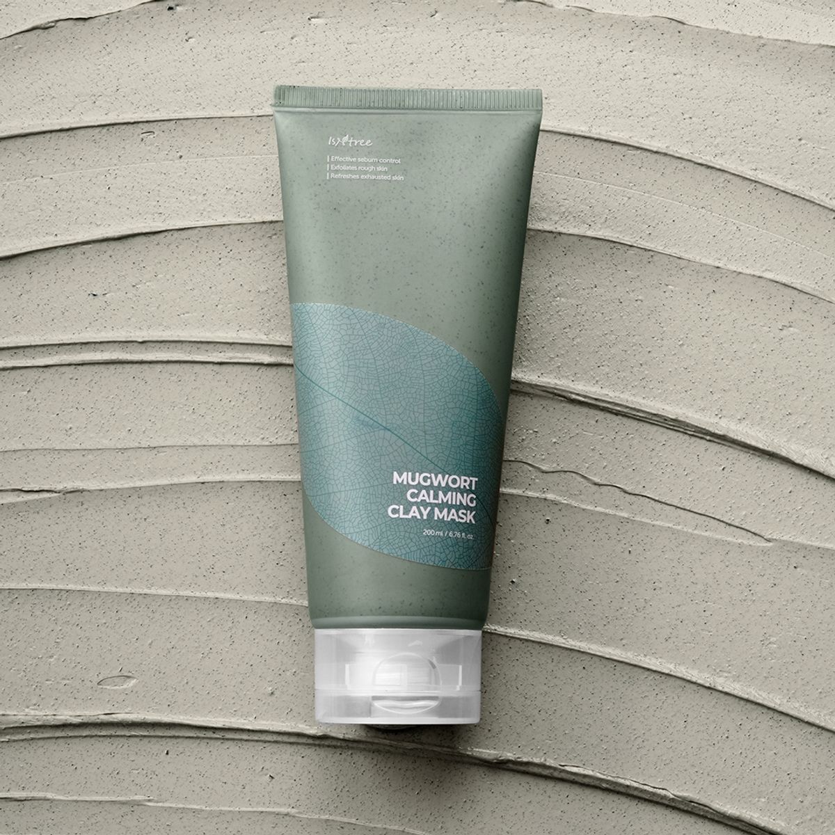 이즈앤트리(ISNTREE) 머그워트 카밍 클레이 마스크 200ml+100ml (+증정: 카밍 거즈 마스크 2매)